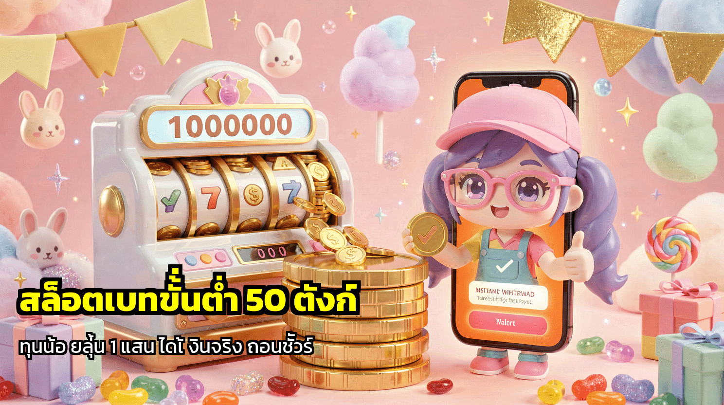 สล็อตเบทขั้นต่ำ 50 ตังค์